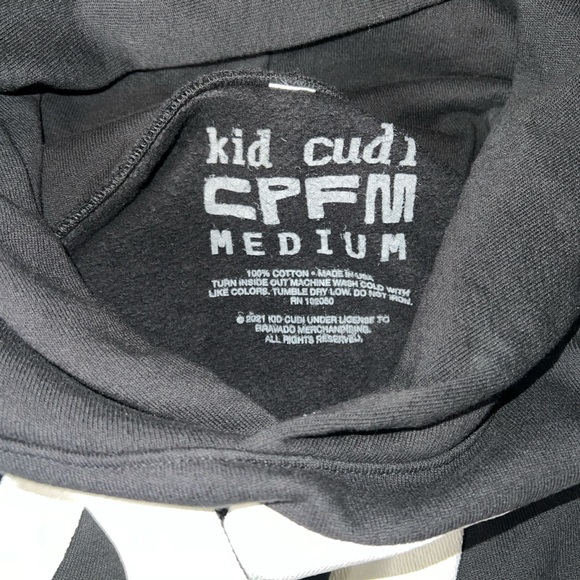 Kid Cudi CPFM MOTM Hoodie Size M Cactus Plant Man On The Moon Glow In The Dark. - Picture 4 of 8